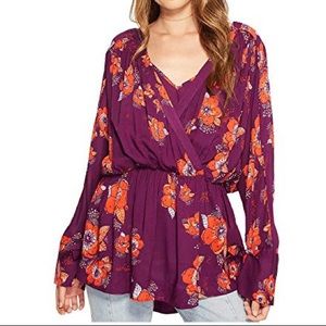 Free People Tuscan Dreams Printed Tunic